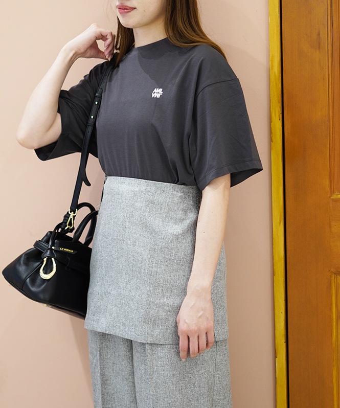 AMLロゴショートTEE