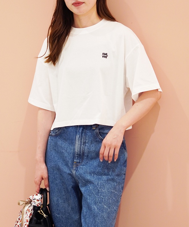 AMLロゴショートTEE