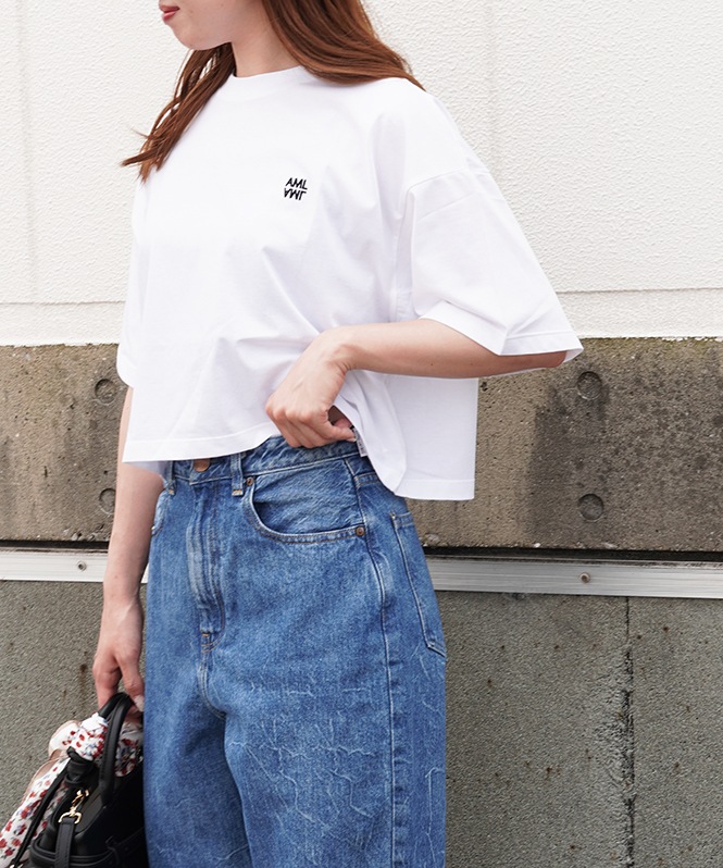 AMLロゴショートTEE