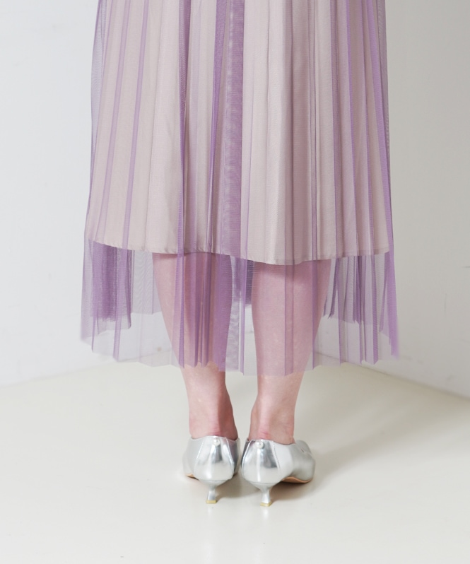 VALERIANE 袖フリルチュールワンピース | DRESS,DRESS | ROOM903