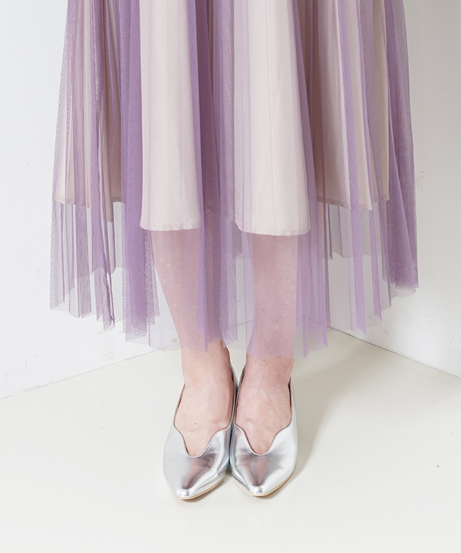 VALERIANE 袖フリルチュールワンピース | DRESS,DRESS | ROOM903