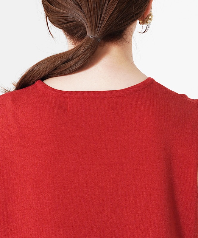 ロングスリットニットPO