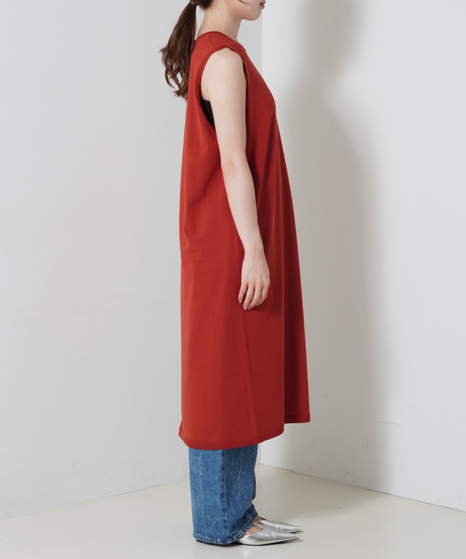 ロングスリットニットPO