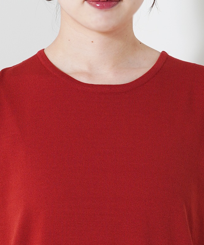 ロングスリットニットPO