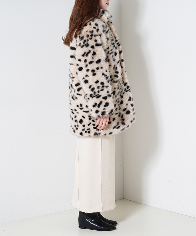 アニマルエコファーミドル丈ジャケット