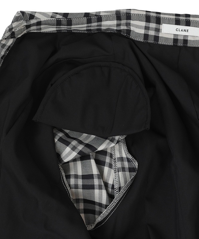 UP POCKET CHECK SHIRT ONEPIECE