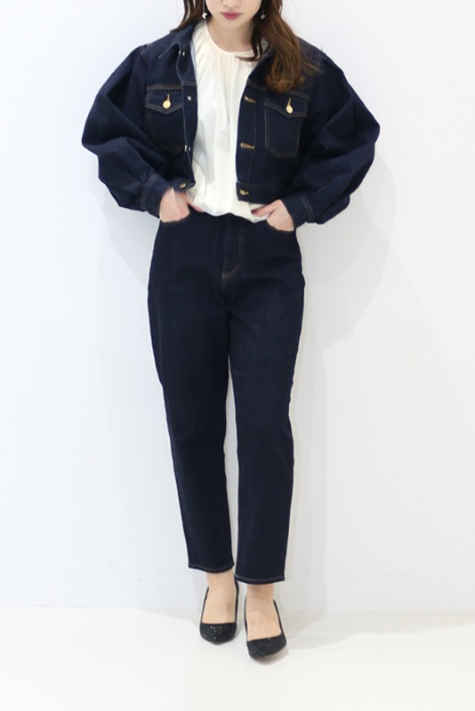 パワショルデニムジャケット