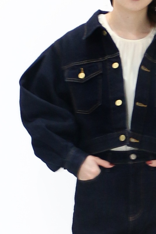 パワショルデニムジャケット