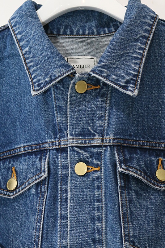 パワショルデニムジャケット