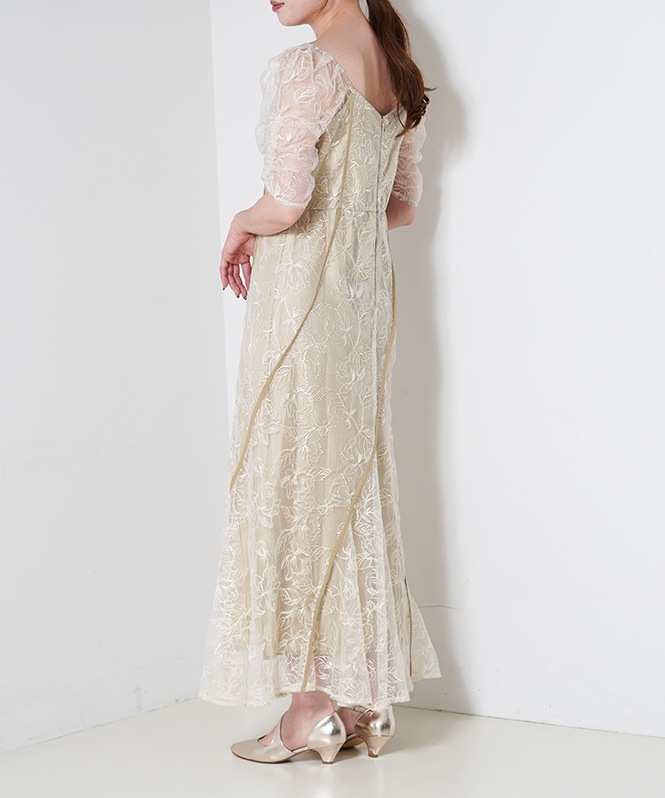 wave piping frare dress | DRESS,DRESS | ROOM903 online