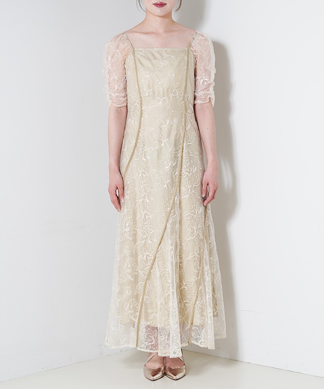 ANDRESD wave piping frare dress | DRESS,DRESS | ROOM903 online