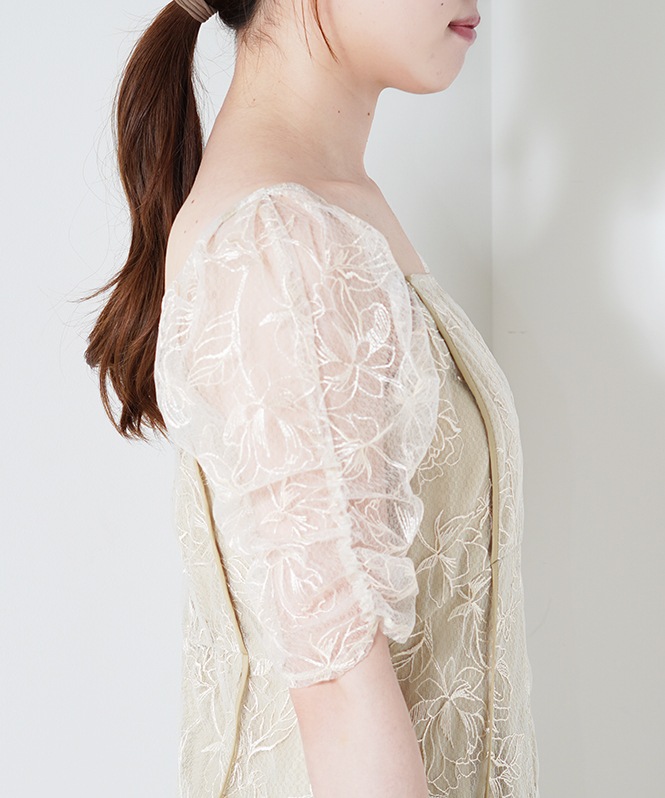 ANDRESD wave piping frare dress | DRESS,DRESS | ROOM903 online
