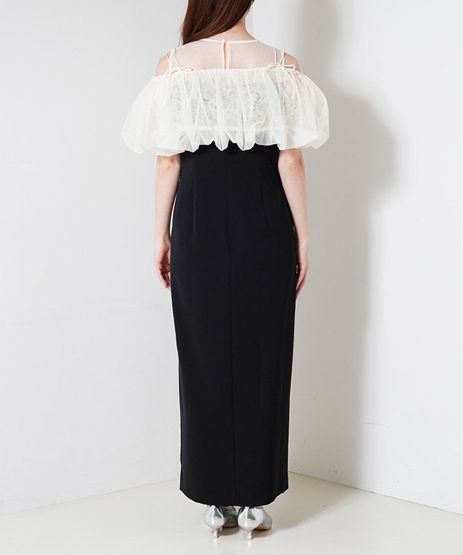 balloon form set dress