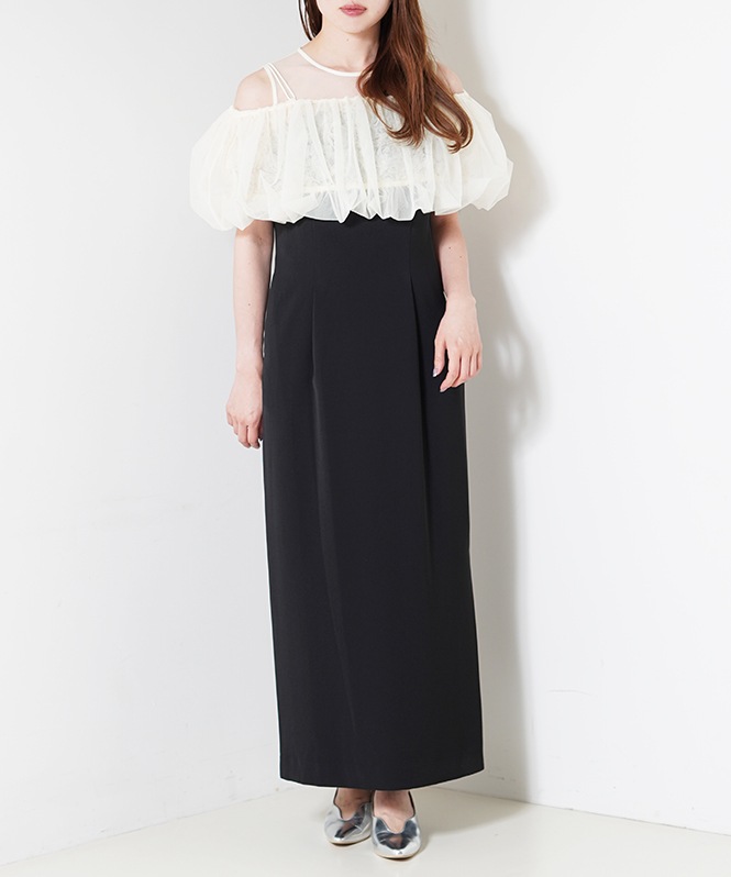 balloon form set dress