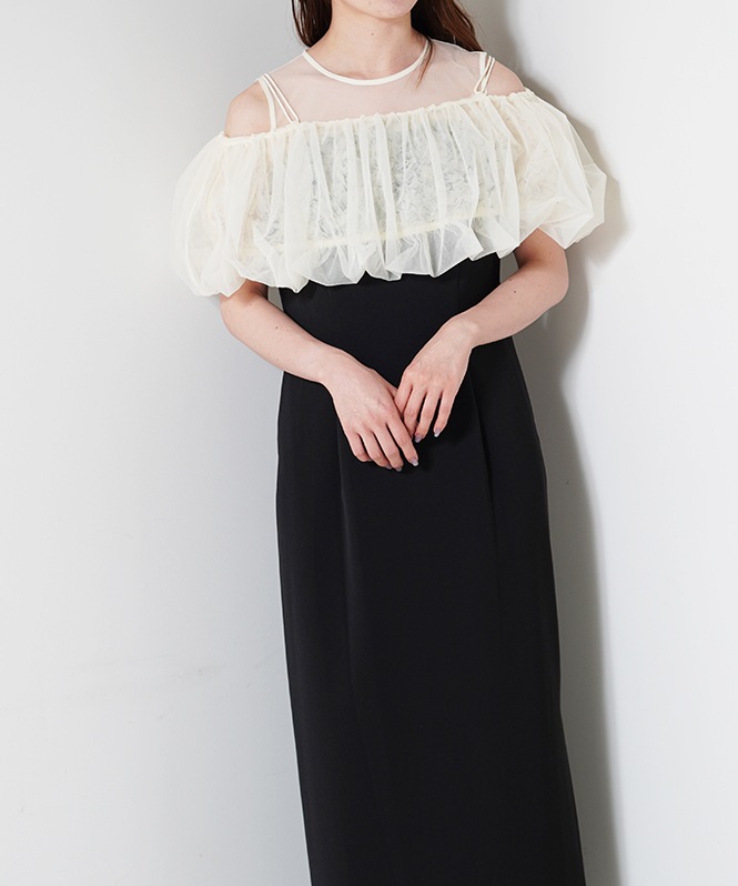 balloon form set dress