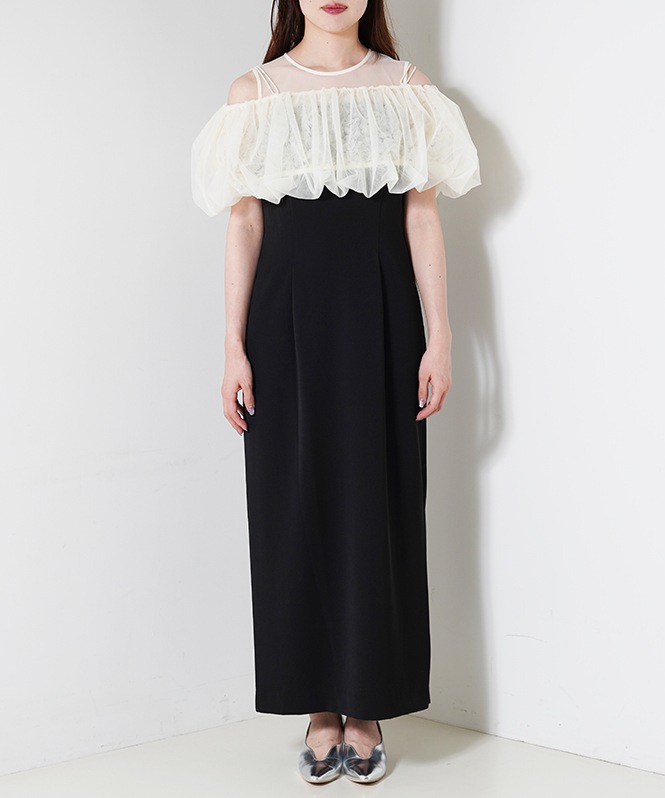 balloon form set dress