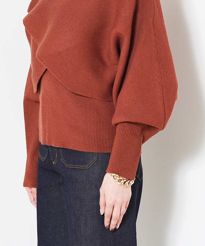 アシメケープタンクニットセット | ALL ITEMS | ROOM903 online