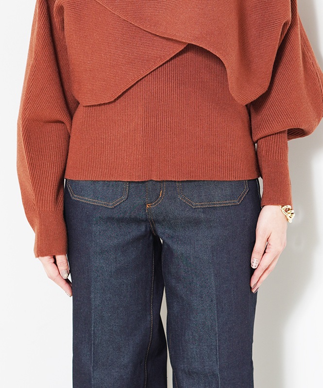 アシメケープタンクニットセット | ALL ITEMS | ROOM903 online