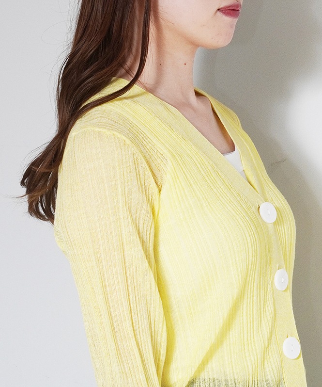 Cool Touch V-Neck Knit