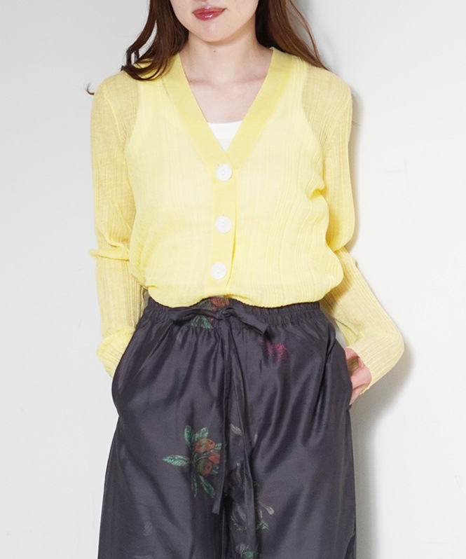 Cool Touch V-Neck Knit