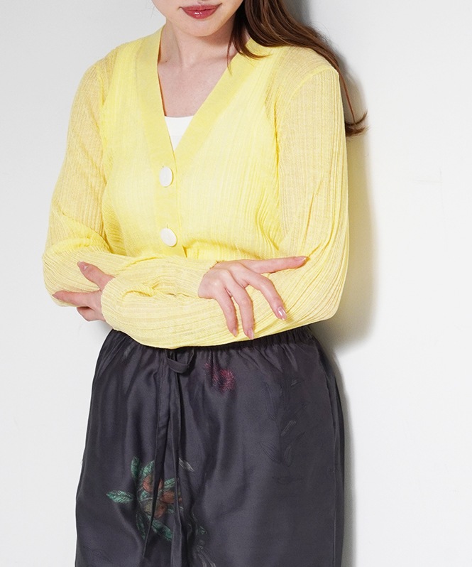 Cool Touch V-Neck Knit