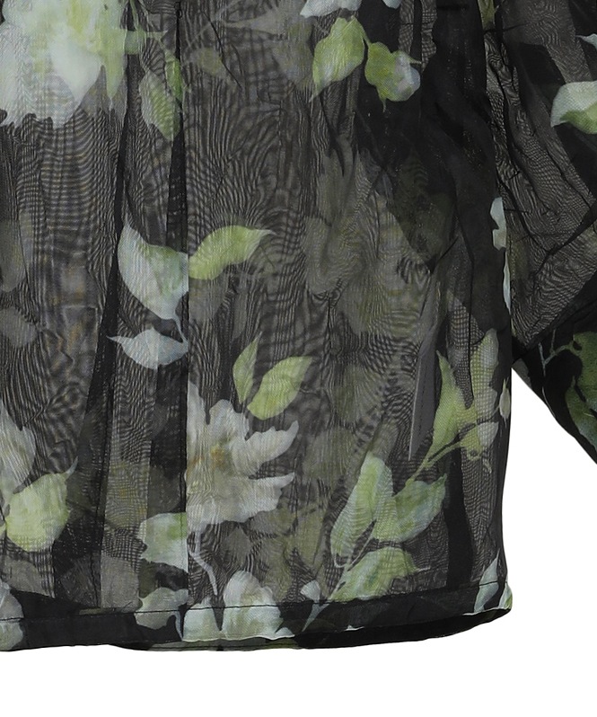 トップス CLANE/SHEER FLOWER SHORT SLEEVE SHIRTS SHEER FLOWER SHORT SLEEVE SHIRTS｜TOPS(トップス)｜CLANE