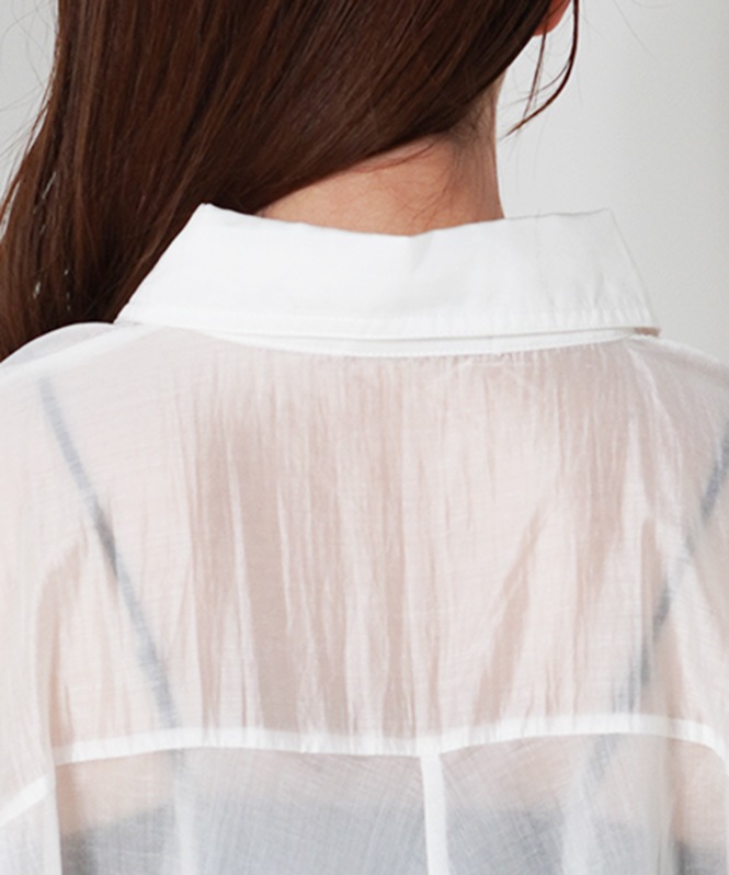 SEVEN SENSE シルクバックロングシャツ | ALL ITEM | ROOM903 online