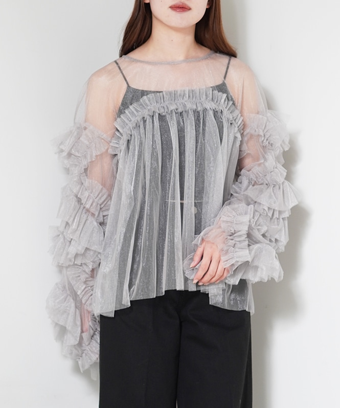 decorative tulle rametops