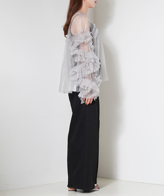 decorative tulle rametops