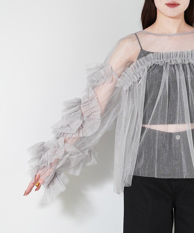 decorative tulle rametops