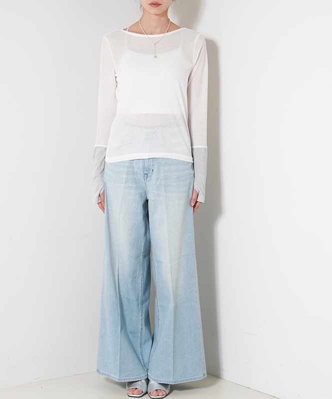 2wayラメカフスインナー