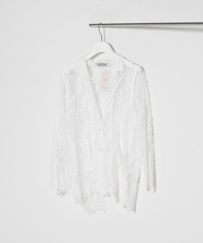 Floral Russell Lace Sheer Jacket