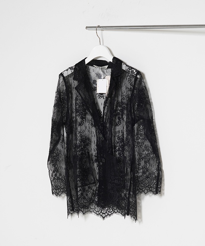 Floral Russell Lace Sheer Jacket