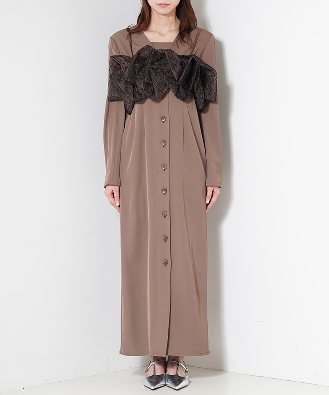 Raffie organza dress