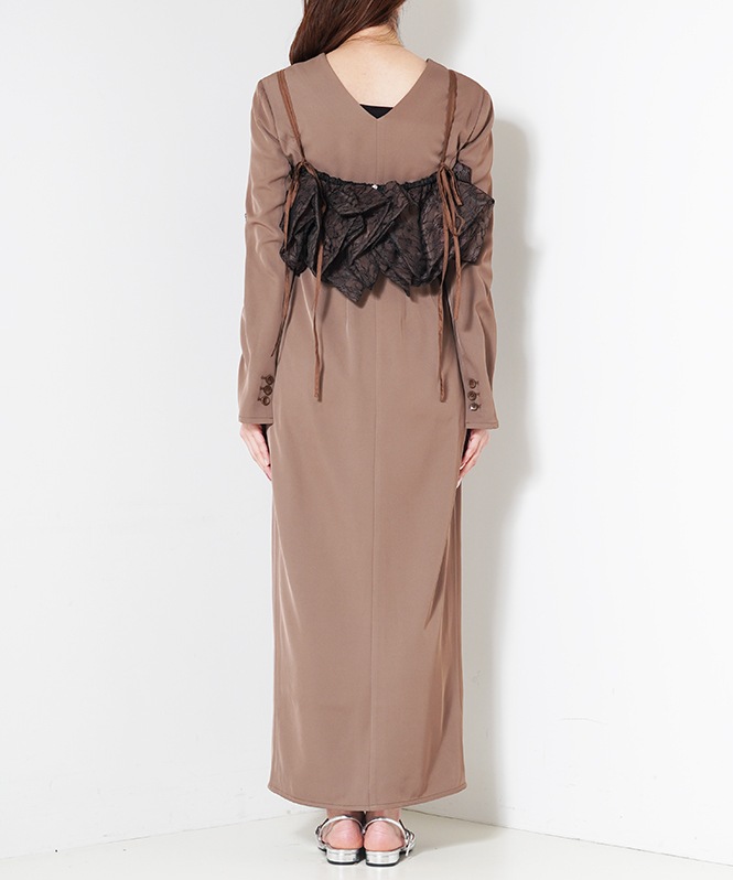 Raffie organza dress