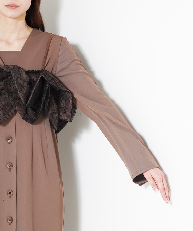 Raffie organza dress