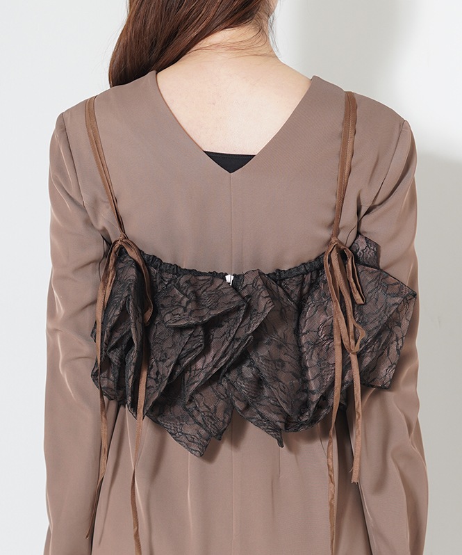 Raffie organza dress