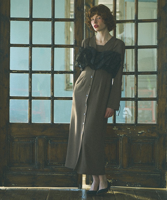 Raffie organza dress