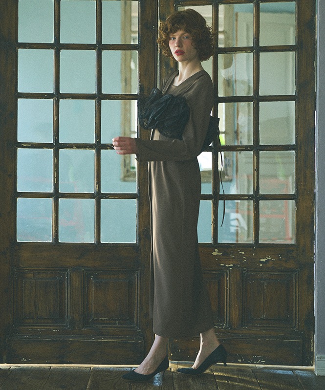 Raffie organza dress