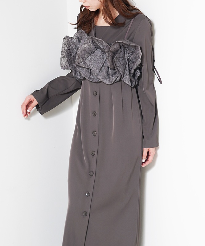 Raffie organza dress