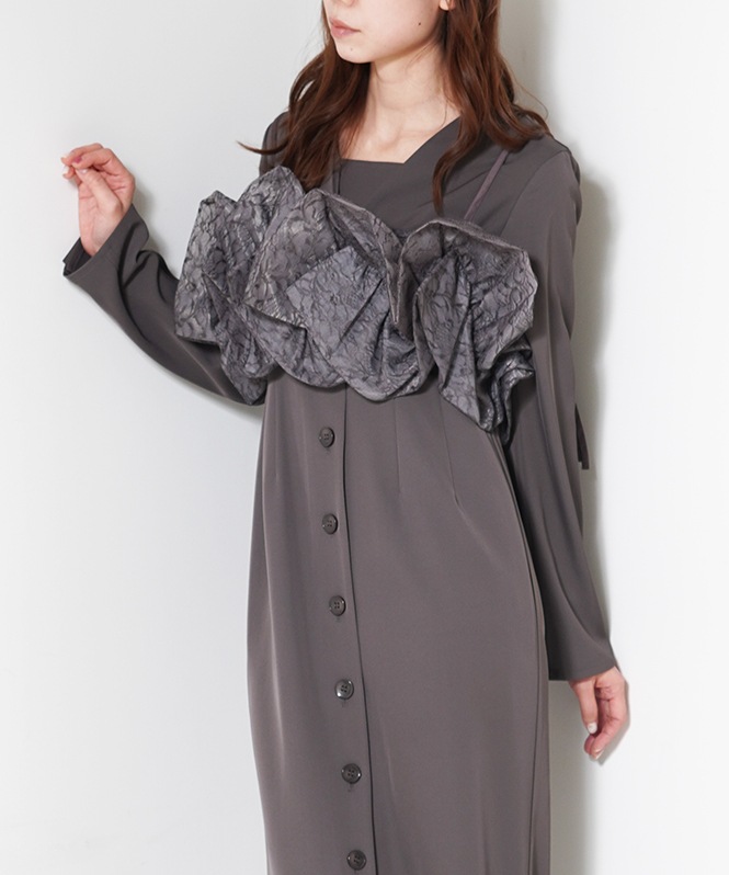 Raffie organza dress