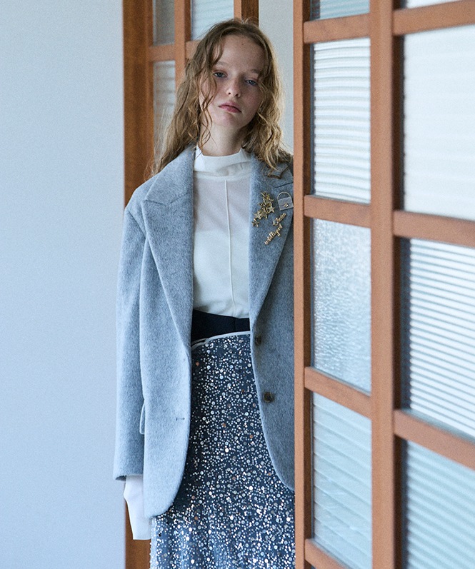 シャギーミドルコート | OUTER,ジャケット | ROOM903 online