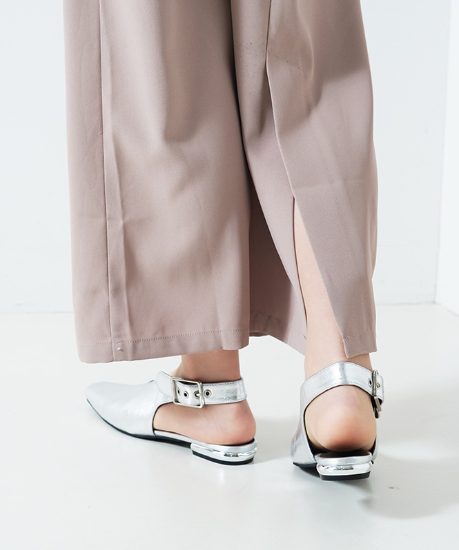 ANDRESD buckle strap flat shoes