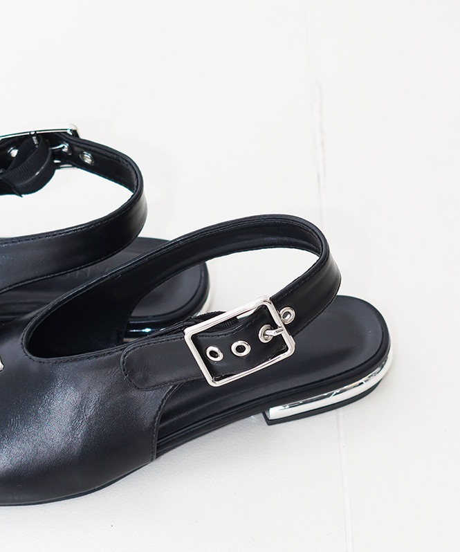 ANDRESD buckle strap flat shoes