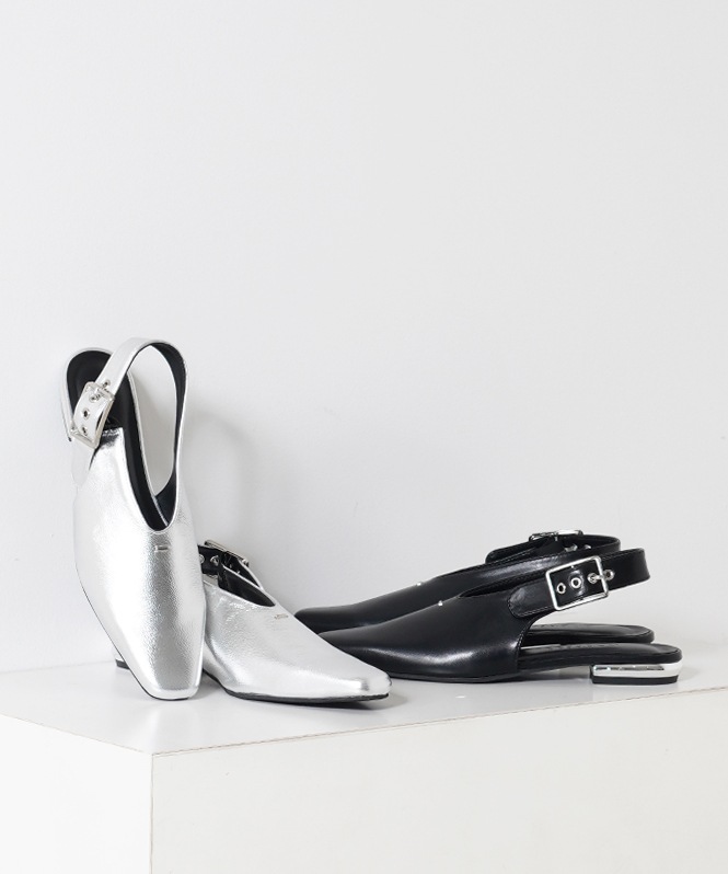 ANDRESD buckle strap flat shoes