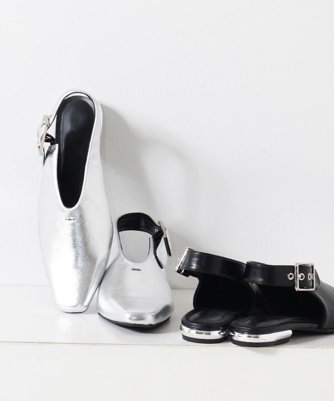ANDRESD buckle strap flat shoes