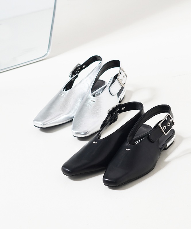 ANDRESD buckle strap flat shoes