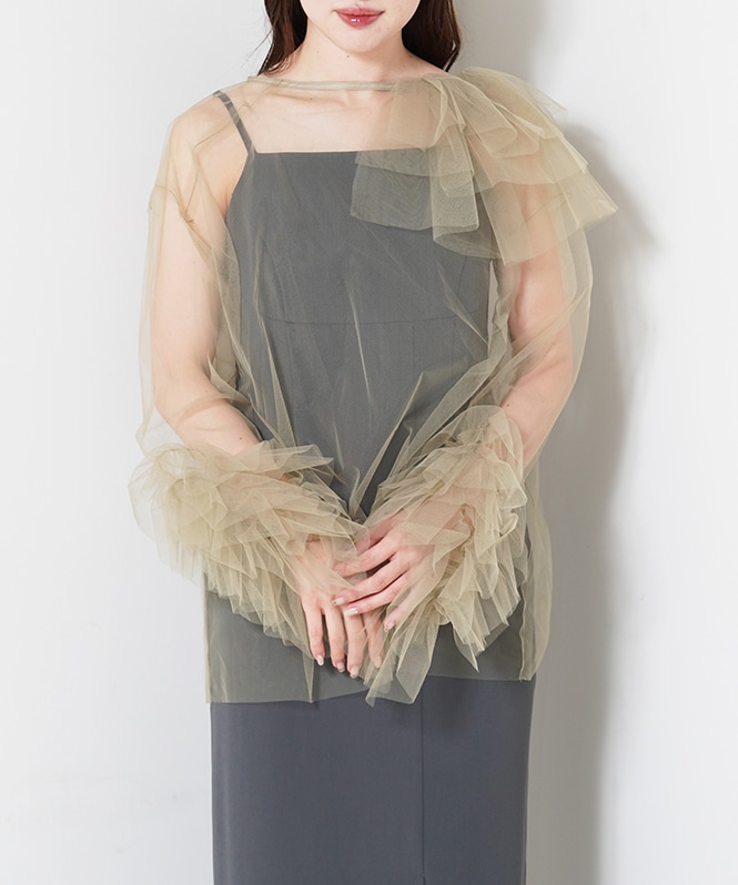 blooming tulle dress | DRESS,DRESS | ROOM903 online