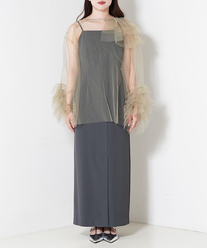 blooming tulle dress | DRESS,DRESS | ROOM903 online