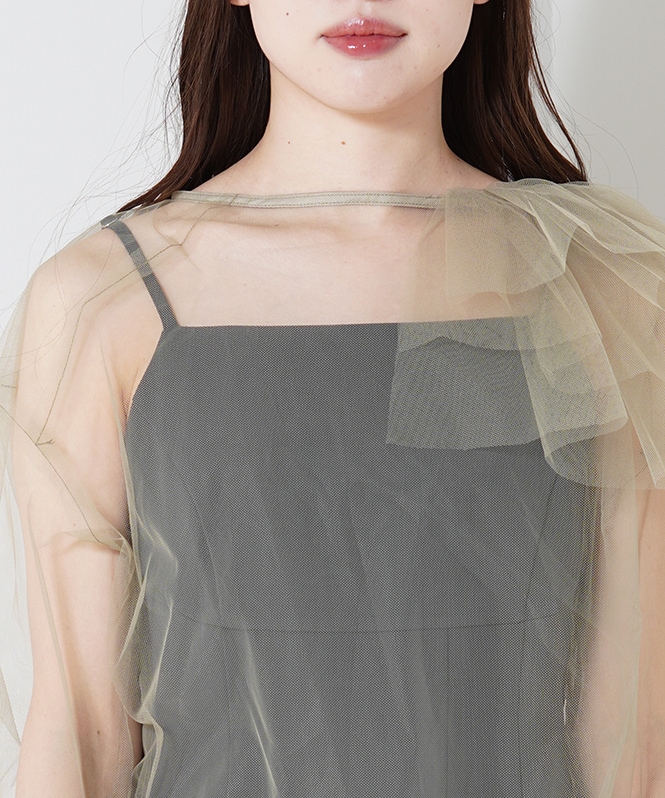 blooming tulle dress | DRESS,DRESS | ROOM903 online